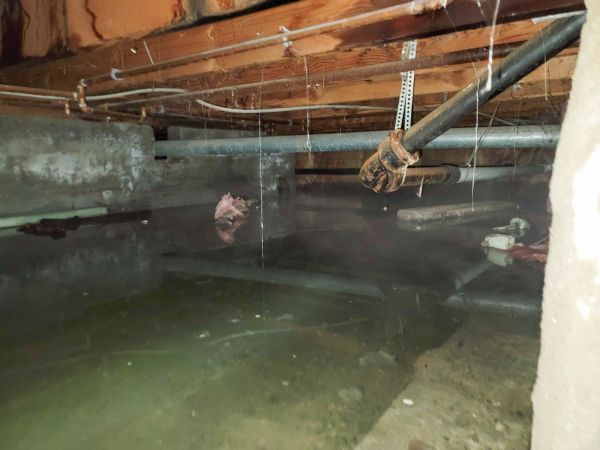 Cost of Crawlspace Drainage in Middletown
